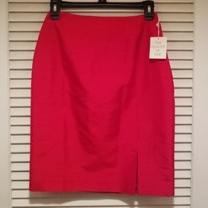 Hugo Buscati Bright Pink Pencil Skirt